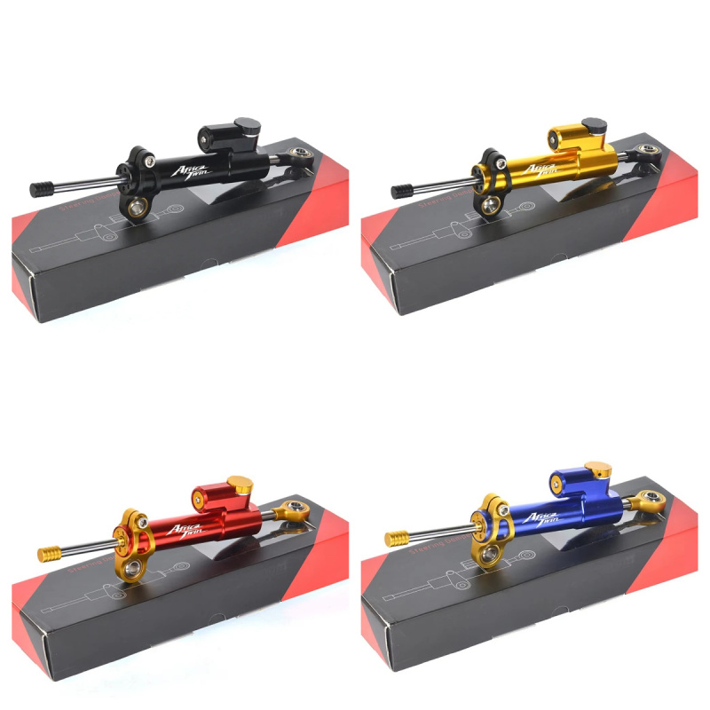 Steering Damper Stabilizer Kit Cnc - For Honda Africa Twin AfricaTwin CRF1000L