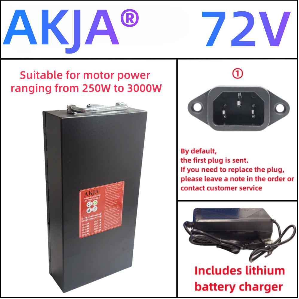 72V 30Ah Lifepo4 Battery Pack - Air fast transportation 72V New Full