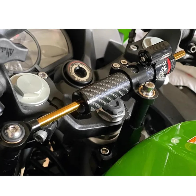 For Kawasaki 500 2024 - Motorc - огляд і ціна Steering Damper Stabilizer Kit Cnc