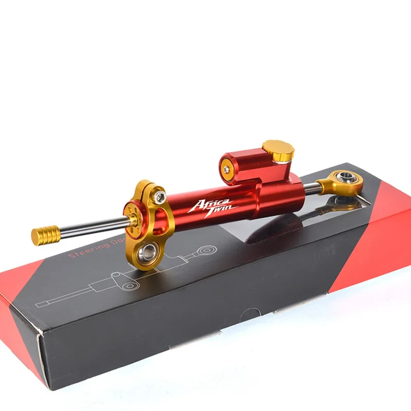 For Honda Africa Twin AfricaTw - огляд і ціна Steering Damper Stabilizer Kit Cnc