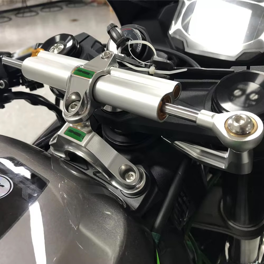 For Kawasaki Ninja ZX 6R ZX-6R - огляд і ціна Steering Damper Stabilizer Kit Cnc