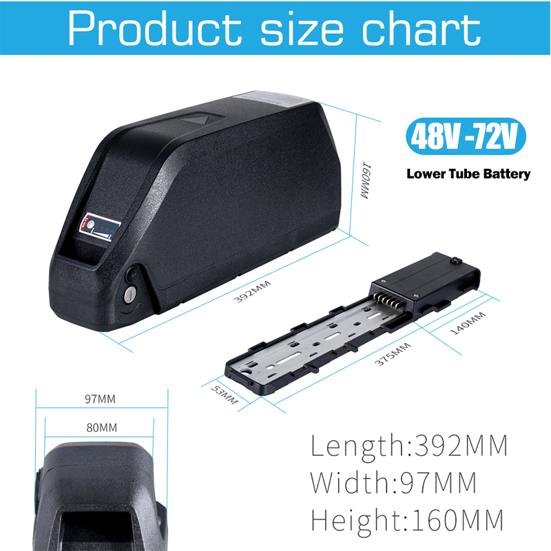 52V 50AH EBike Battery 21700 7 - огляд і ціна 60V 30Ah 21700 Battery Pack