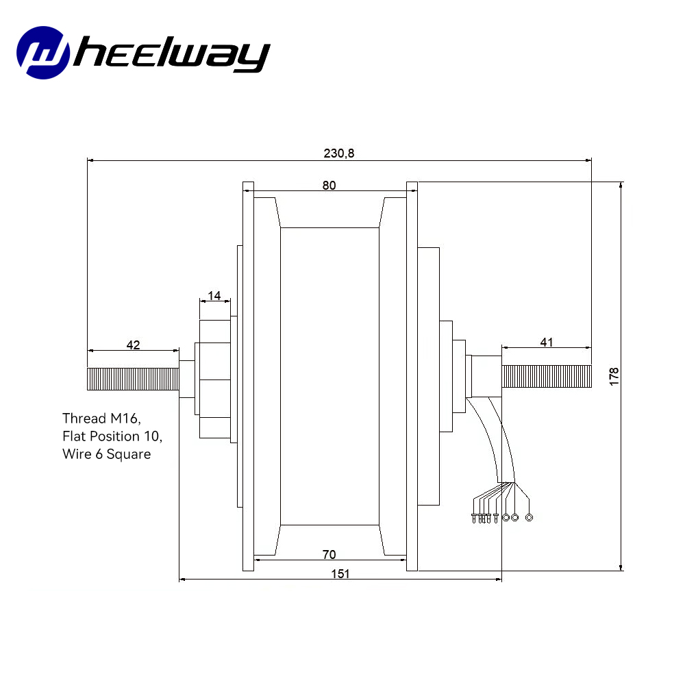 11 inch 48V 60V 72V 2500W 3000 - огляд і ціна 11 Inch 72V 3500W Motor Wheel