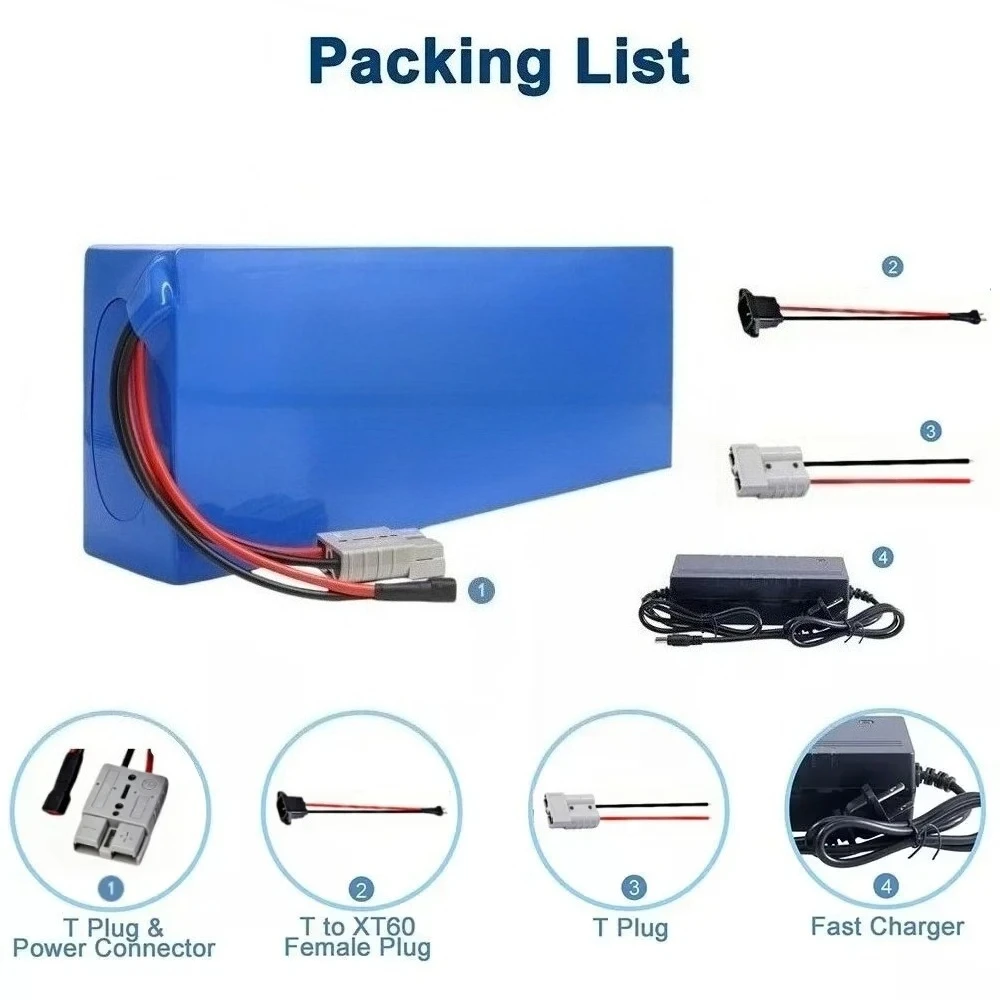 16S6P Aleaivy 60V 20Ah Lithium - огляд і ціна 60V 30Ah 21700 Battery Pack