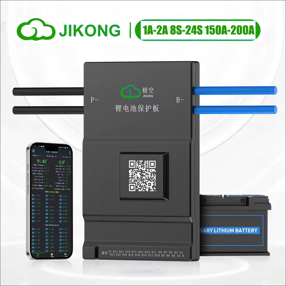 JK BMS Active Balance 150A 200 - огляд і ціна Smart Bms 20S 72V 150A Bluetooth