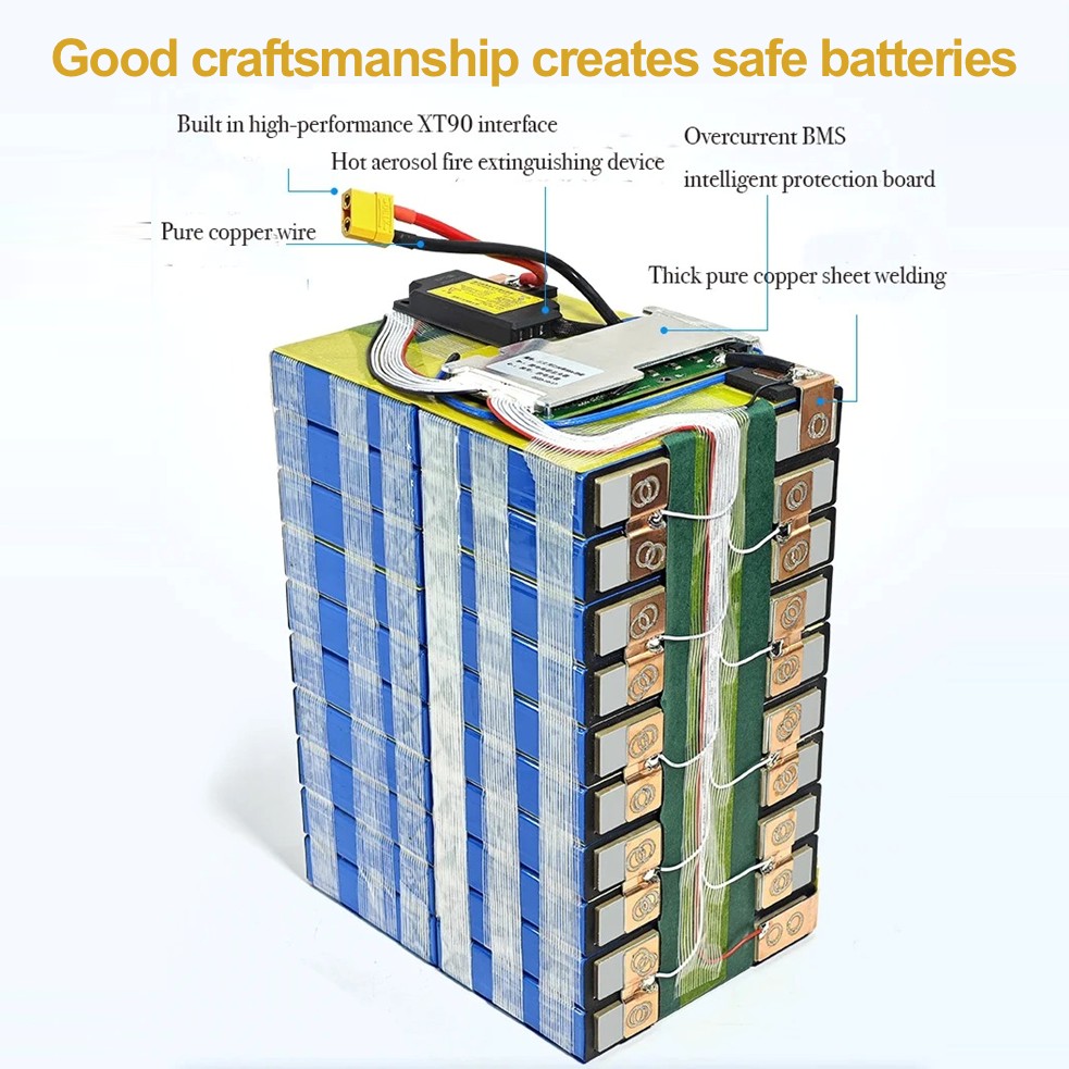Long Life 48V 60V 72V LifePO4  - огляд і ціна 72V 30Ah Lifepo4 Battery Pack