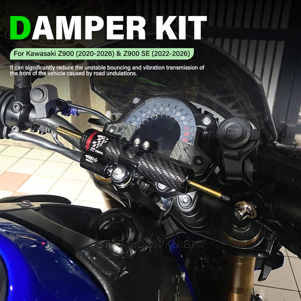 New Motorcycle CNC Steering Da - огляд і ціна Steering Damper Stabilizer Kit Cnc