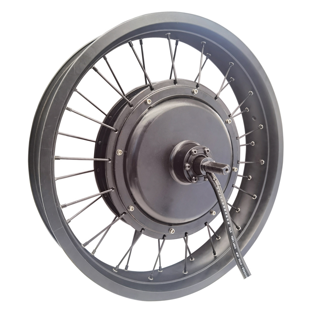 High Power 20 Inch Brushless G - огляд і ціна 60V 5000W Brushless Hub Motor