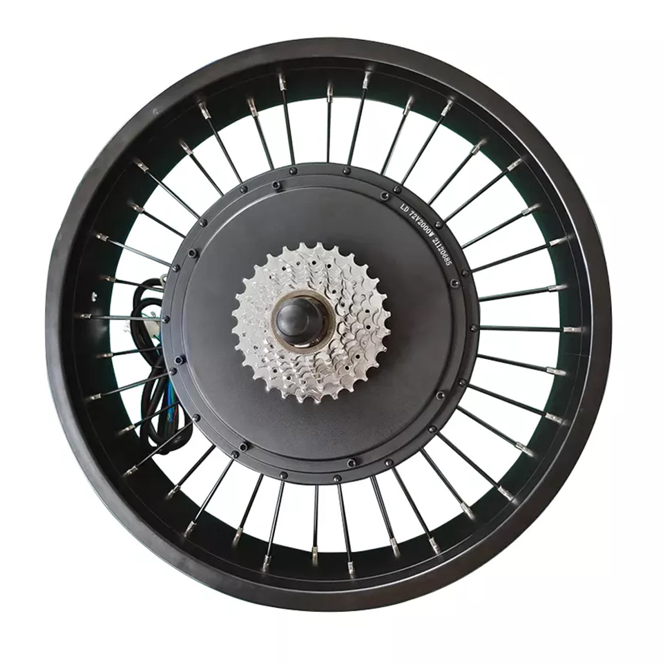 High Power 20 Inch Brushless G - огляд і ціна 60V 5000W Brushless Hub Motor
