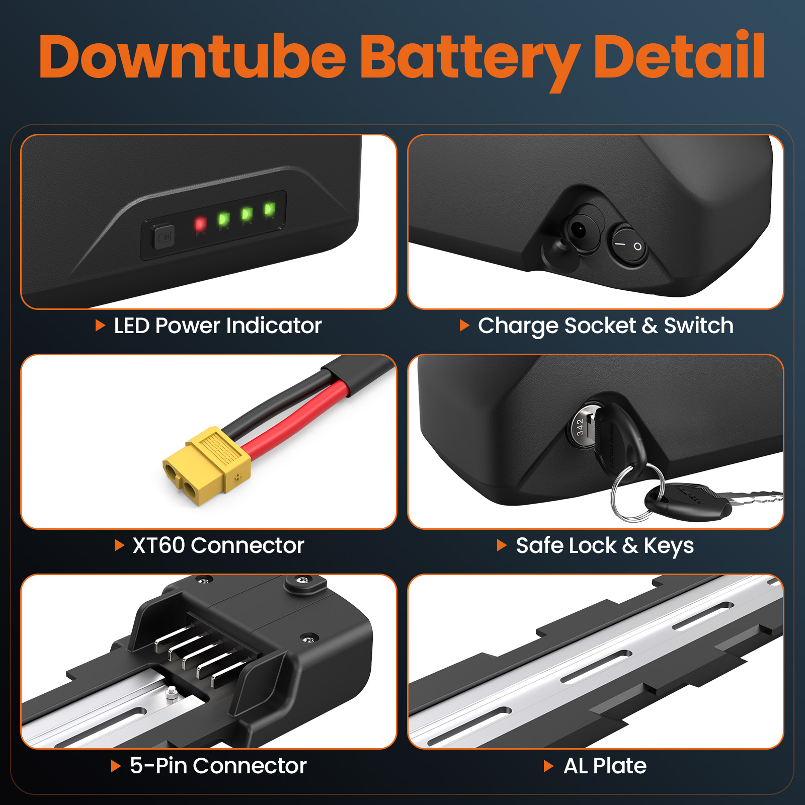 Polly Ebike Battery 48V 25AH 6 - огляд і ціна 60V 30Ah 21700 Battery Pack
