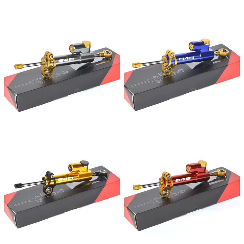 FOR DUCATI 848 2007-2013 2008  - огляд і ціна Steering Damper Stabilizer Kit Cnc