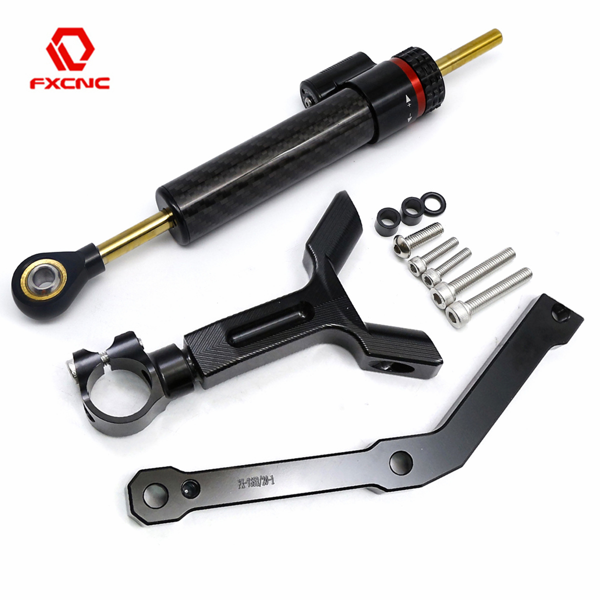 For Triumph Street Triple 765  - огляд і ціна Steering Damper Stabilizer Kit Cnc