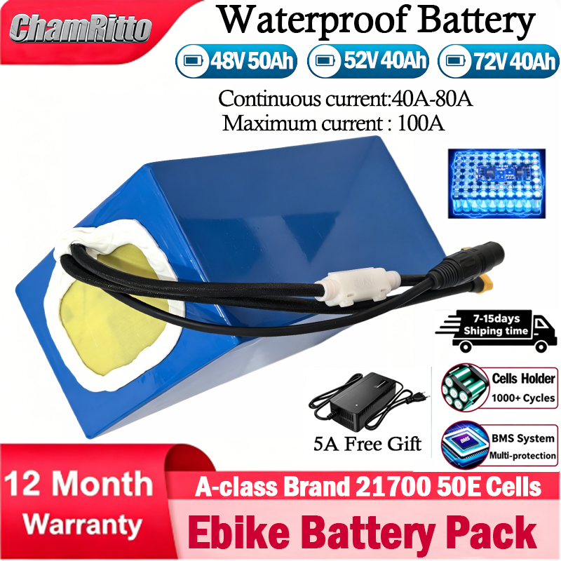21700 E bike Scootoer Battery  - огляд і ціна 60V 30Ah 21700 Battery Pack