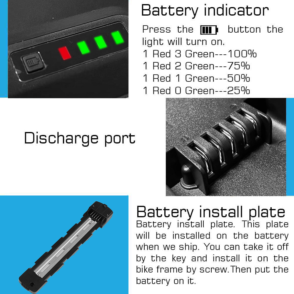 52V 25AH  Downtube EBike Batte - огляд і ціна 60V 30Ah 21700 Battery Pack