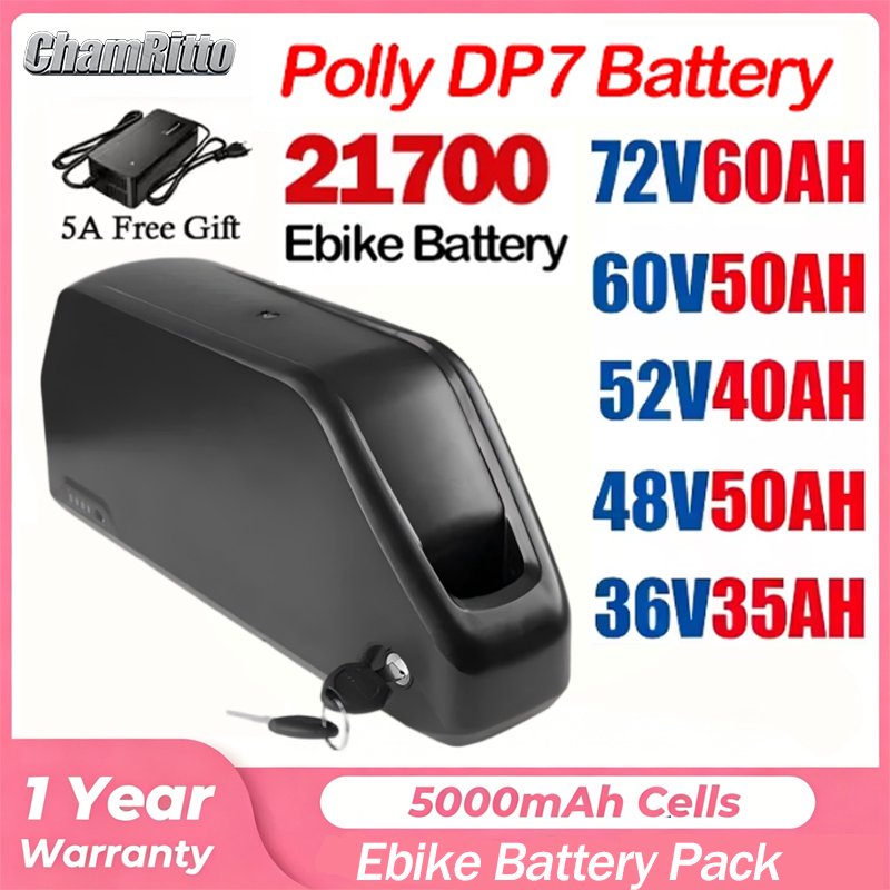 52v50ah Hailong Polly 48V 60V  - огляд і ціна 60V 30Ah 21700 Battery Pack