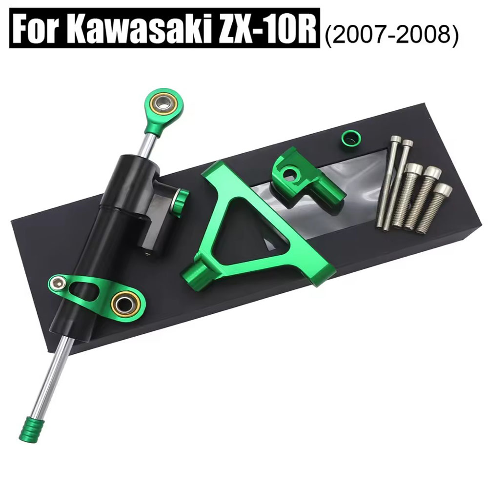 For Kawasaki ZX10R 04-05 Racin - огляд і ціна Steering Damper Stabilizer Kit Cnc