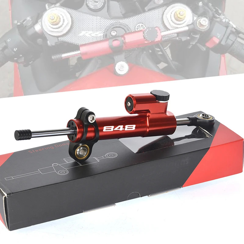 FOR DUCATI 848 2007-2013 2008  - огляд і ціна Steering Damper Stabilizer Kit Cnc