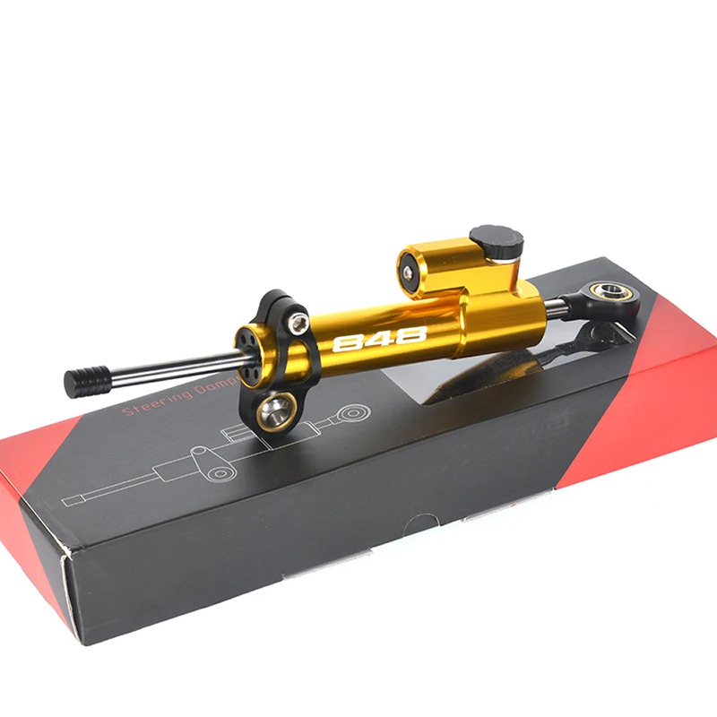 FOR DUCATI 848 2007-2013 2008  - огляд і ціна Steering Damper Stabilizer Kit Cnc